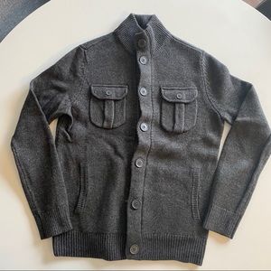 Men’s Express button up cardigan sweater